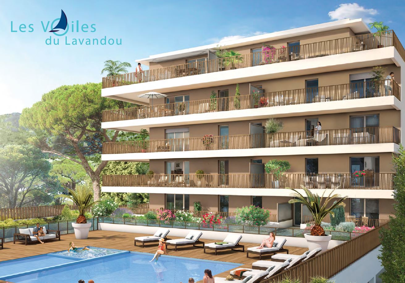 Investissez en nue-propriété avec la résidence Les Voiles du Lavandou à Lavandou.